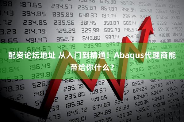 配资论坛地址 从入门到精通！Abaqus代理商能带给你什么？